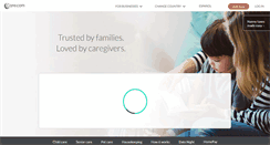 Desktop Screenshot of care.com
