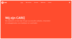 Desktop Screenshot of care.nl